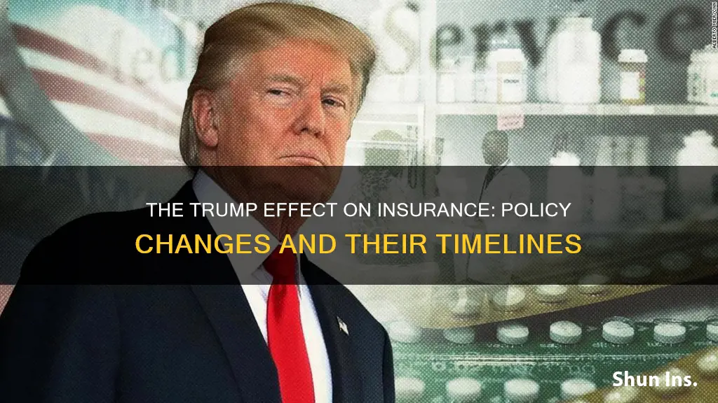 how soon to expect changes in insurance donald trump