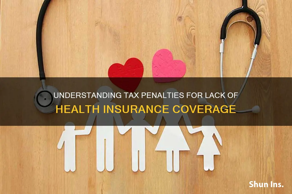 how tax penalty calculate dgor no health insurance