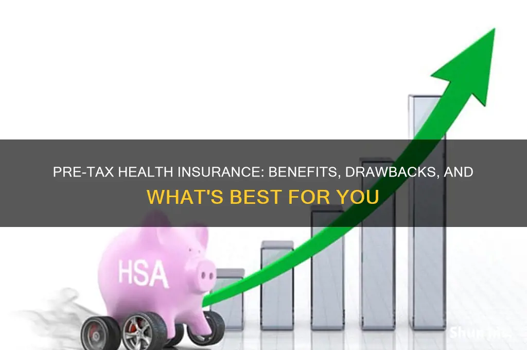 how the health insurance should be pre tax or not