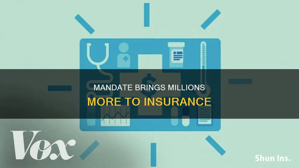 how the individual mandate brought new people into insurance markets