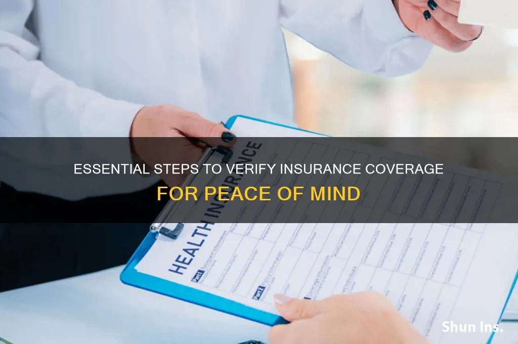 how ti verify for insurance