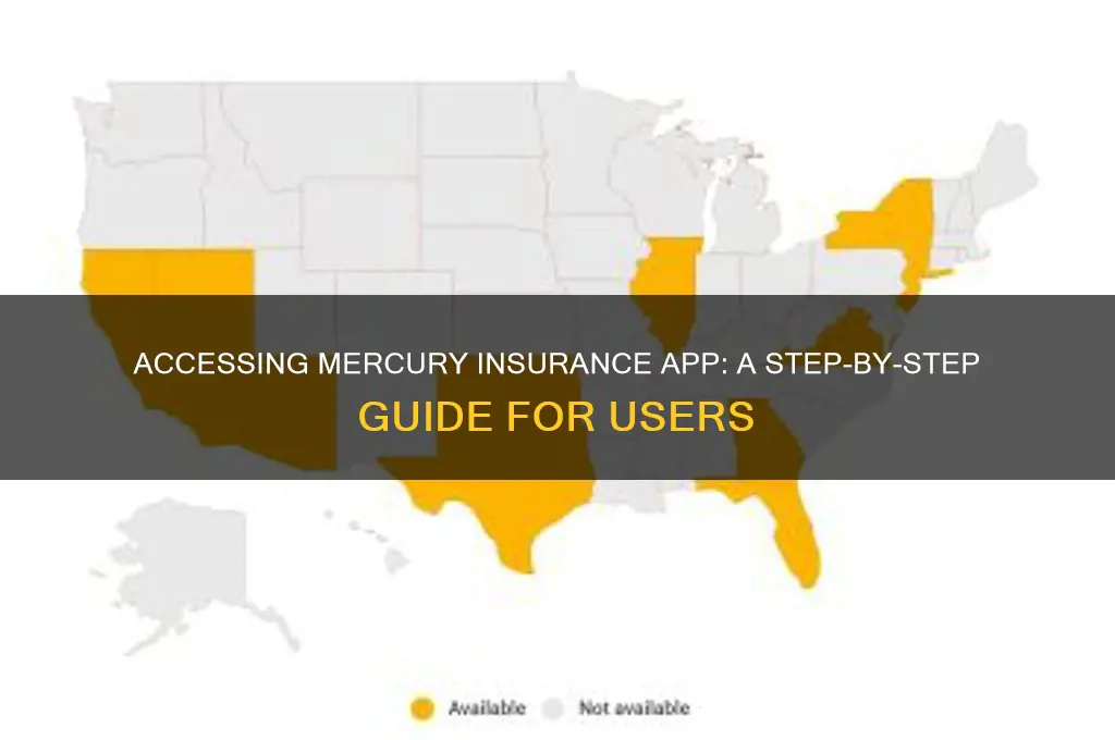 how to access application mercury insurance app