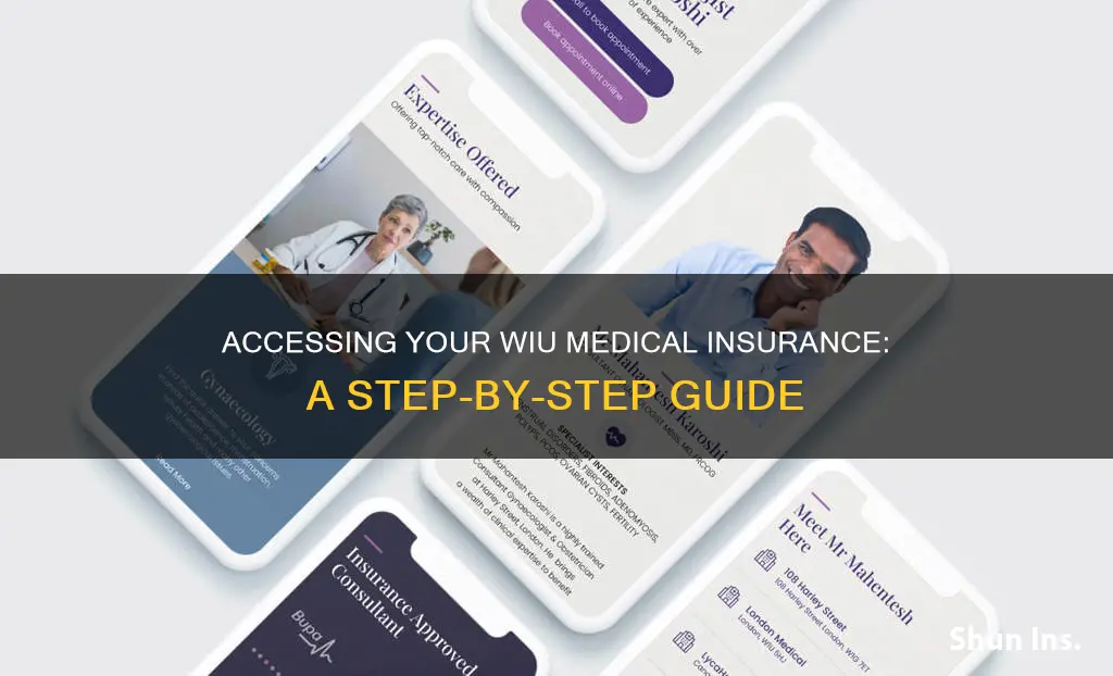 how to access your wiu medical insurance