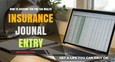 Accounting for Pre-Tax Health Insurance: Journal Entry Guide