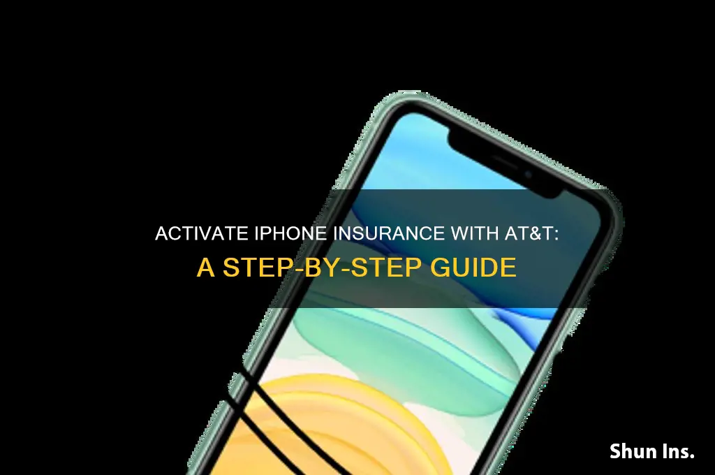 how to activate iphone insurance with att