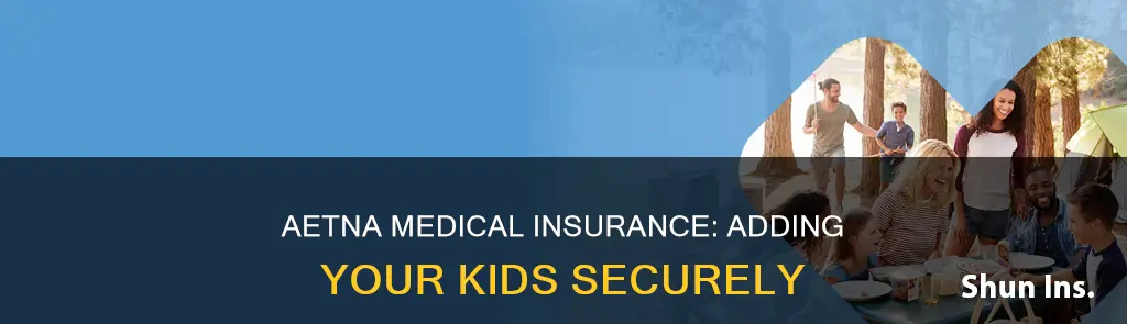 how to add kids to the aetna medical insurance