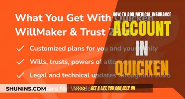 Adding Medical Insurance Accounts to Quicken: A Guide