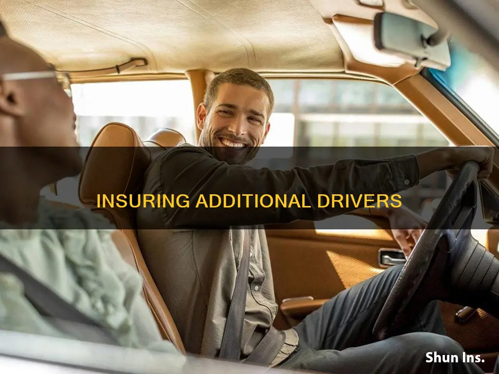 how to add someone to your auto insurance