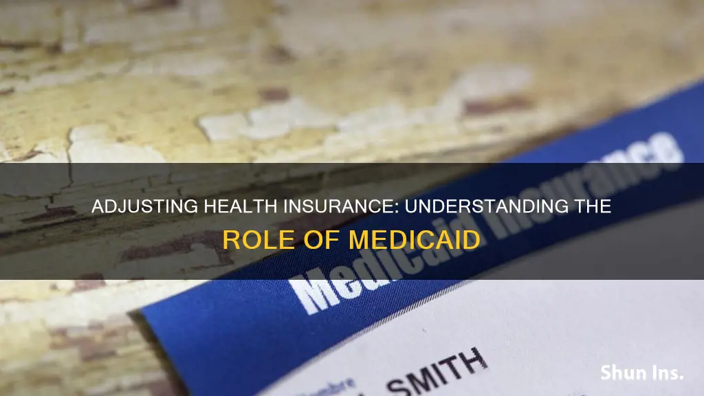how to adjust health insurance with medicaid