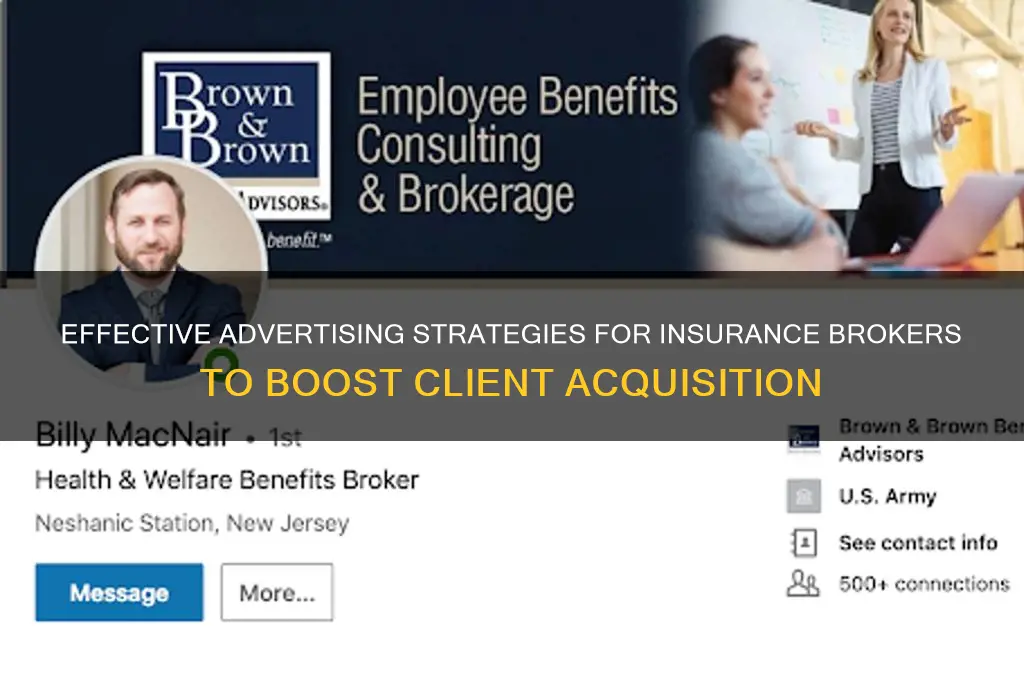 how to advertise as an insurance broker
