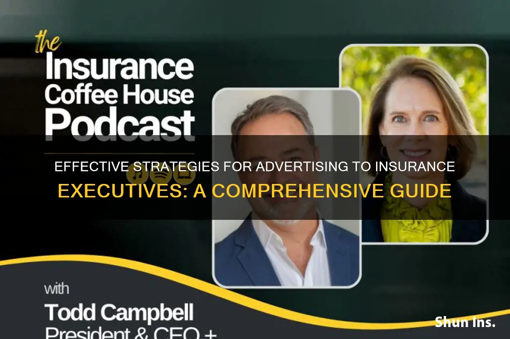 how to advertise to insurance executives