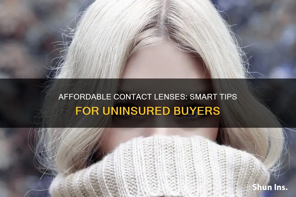 how to afford contacts with no insurance