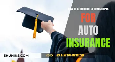 Transcripts: The Key to Lower Auto Insurance Premiums