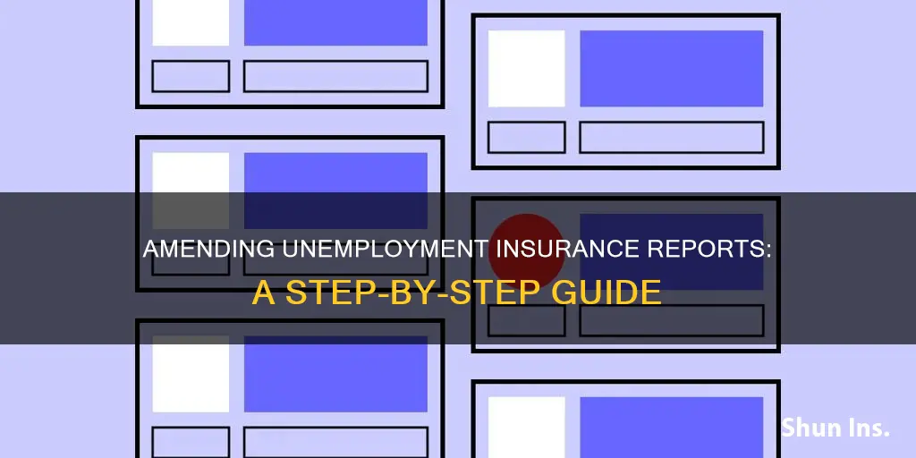 how to amend an umeplooyment insureance report