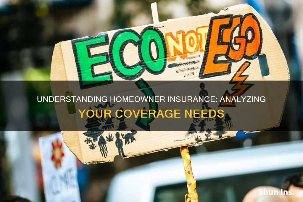 how to analyze homeowner insurance