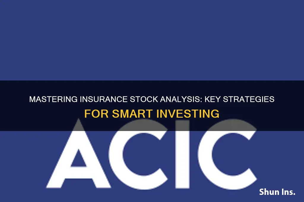 how to analyze insurance stocks