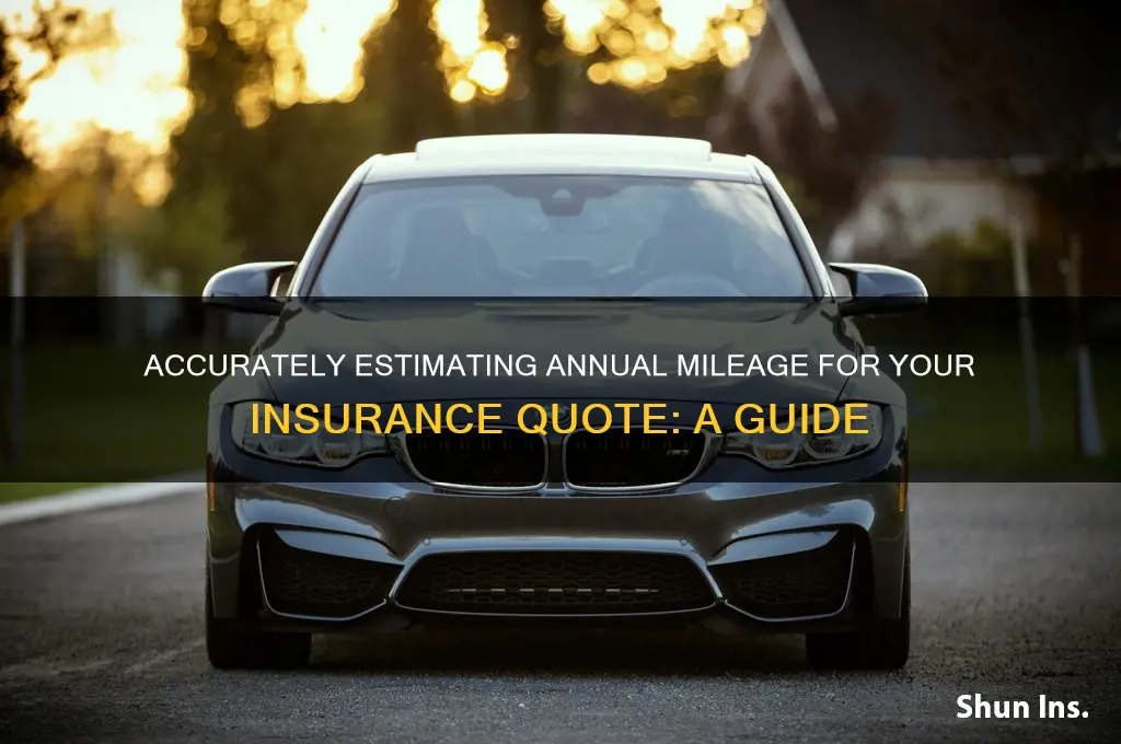 how to answer annual mileage on insurance quote