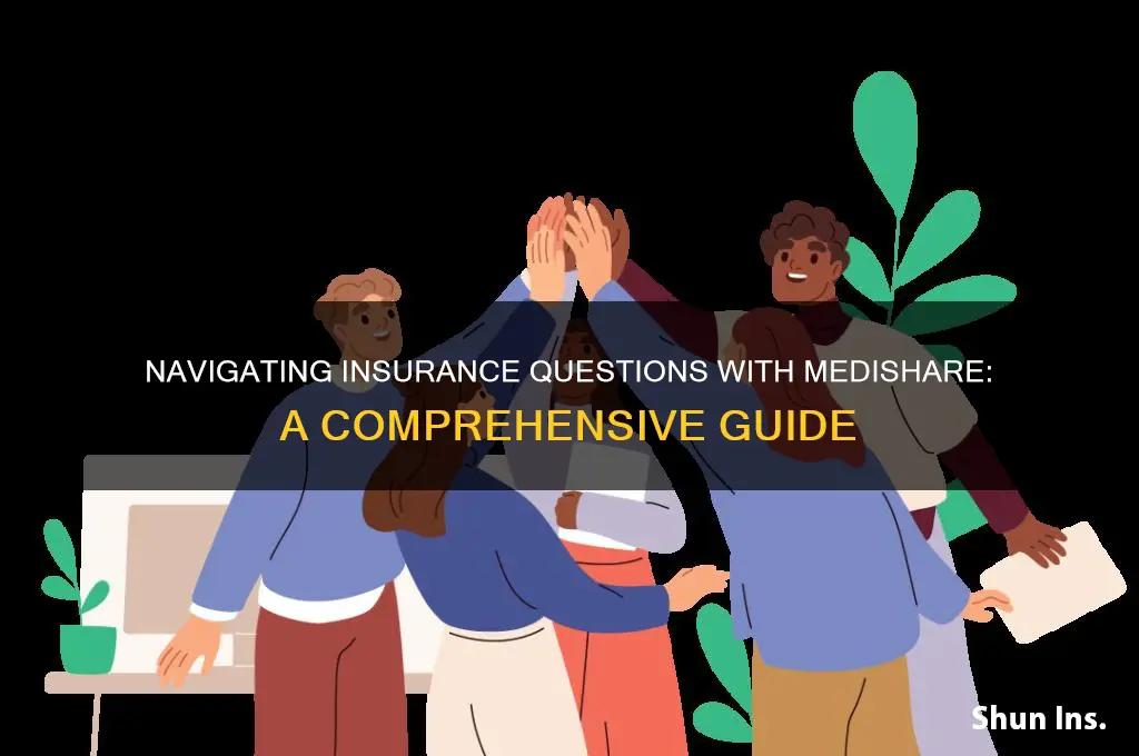 how to answer insurance if you have medishare