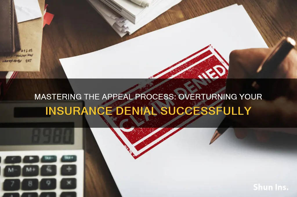 how to appeal a insurance denial