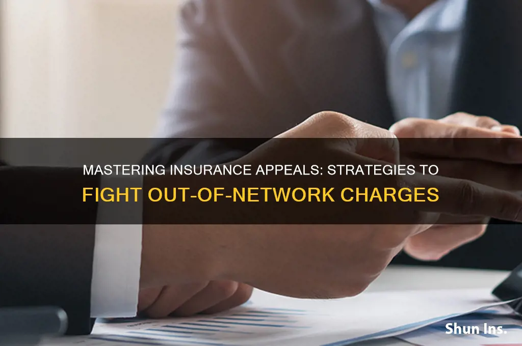 how to appeal insurance out of network charges