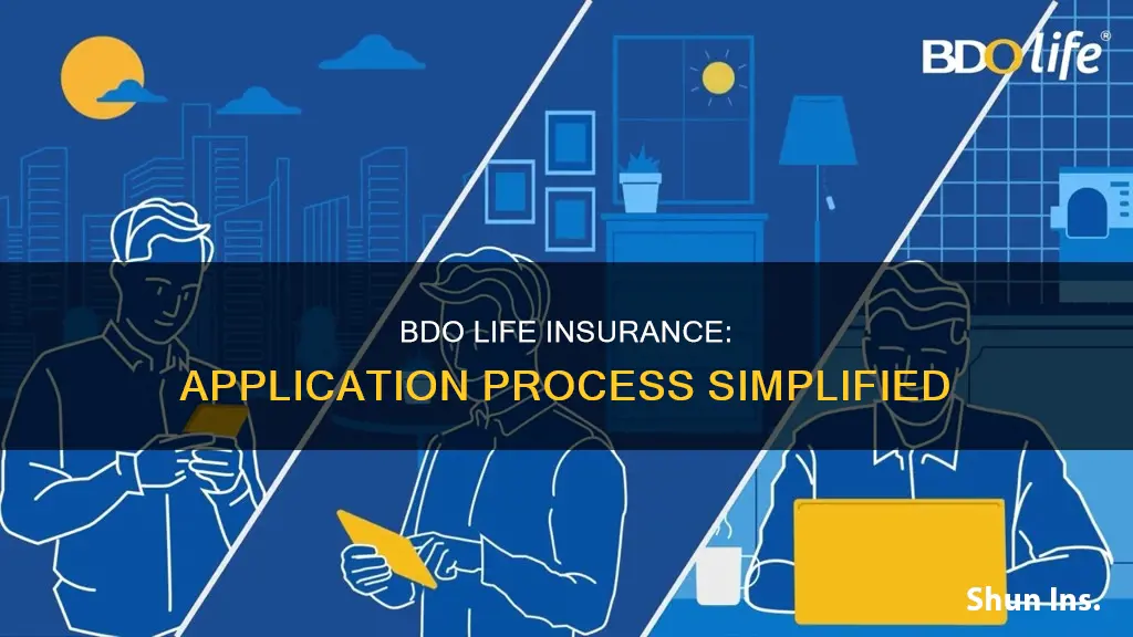 how to apply bdo life insurance