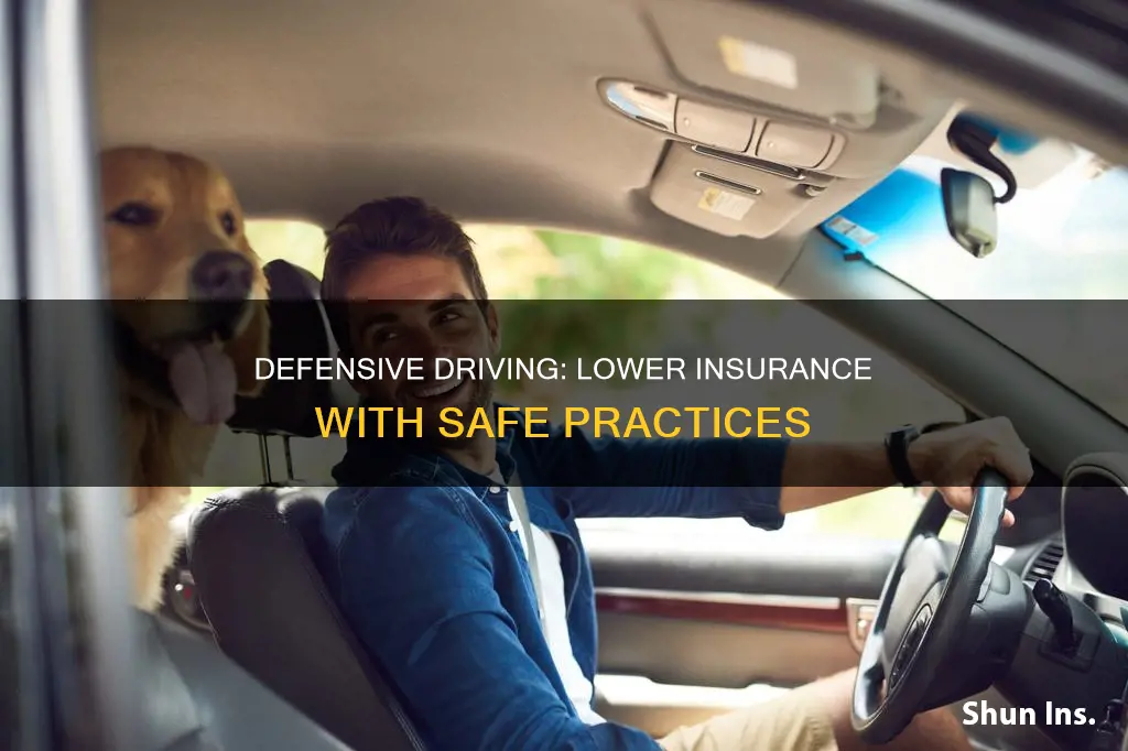 how to apply defensive driving to insurance