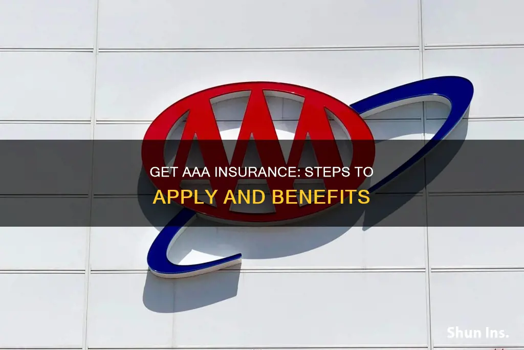 how to apply for aaa insurance