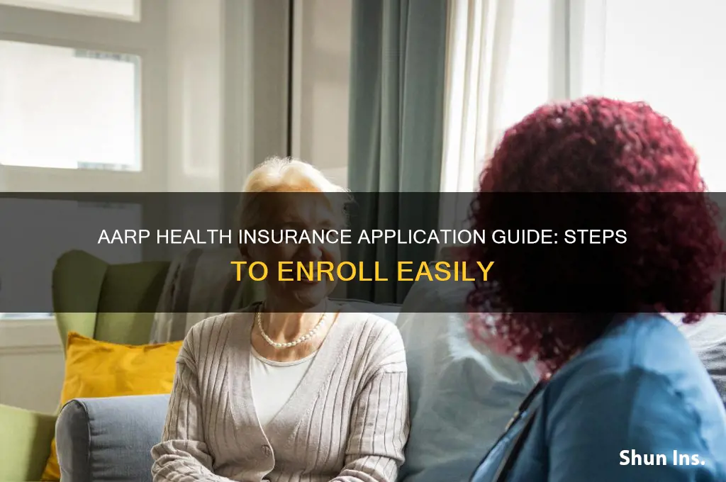 how to apply for aarp health insurance
