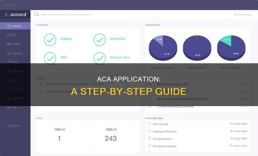 how to apply for aca