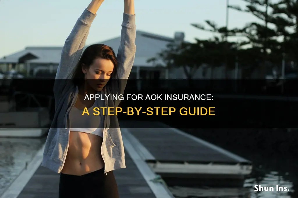 how to apply for aok insurance