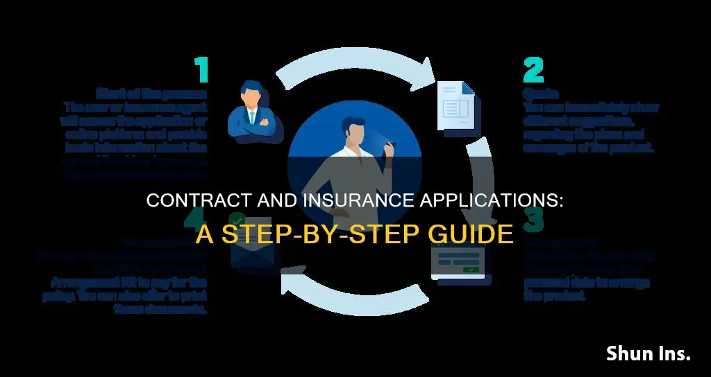 how to apply for contract with and insurance