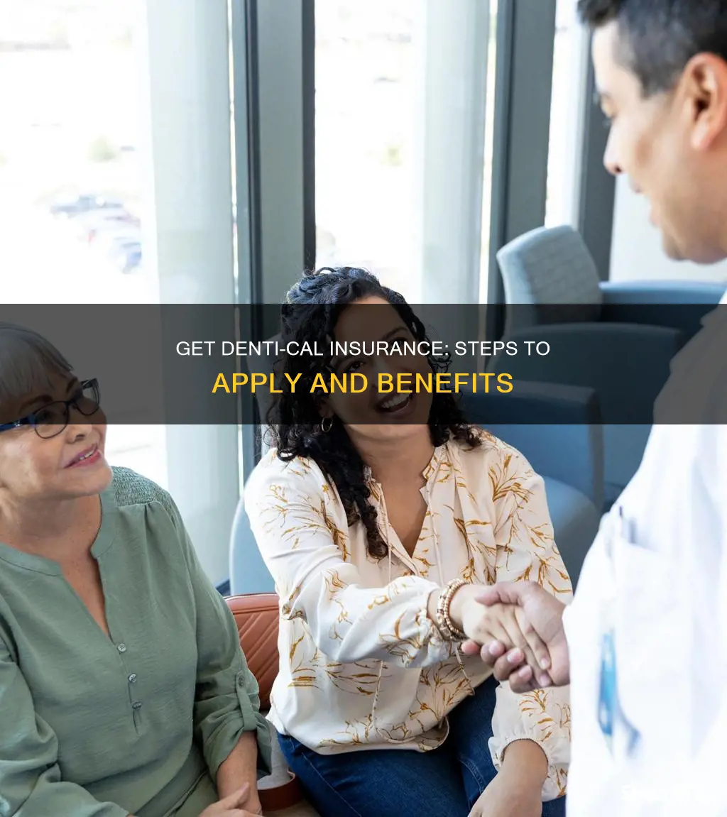 how to apply for denti cal insurance
