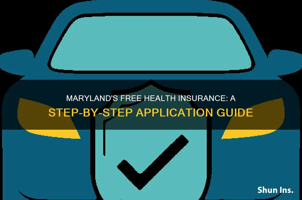 how to apply for free health insurance in maryland