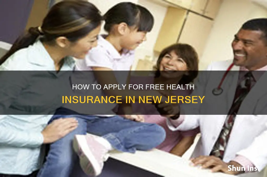 how to apply for free health insurance in nj