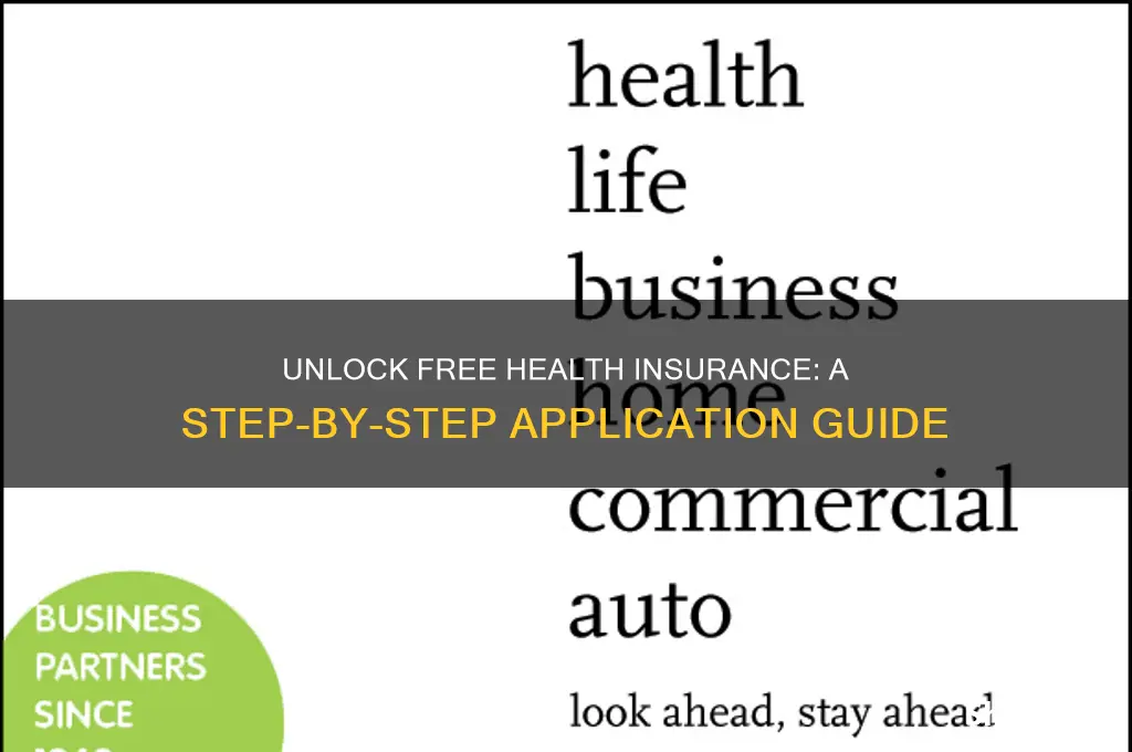 how to apply for free health insurance