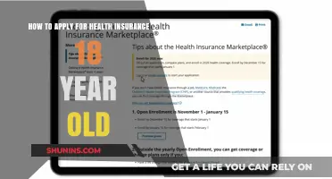 A Beginner's Guide: Applying for Health Insurance at 18