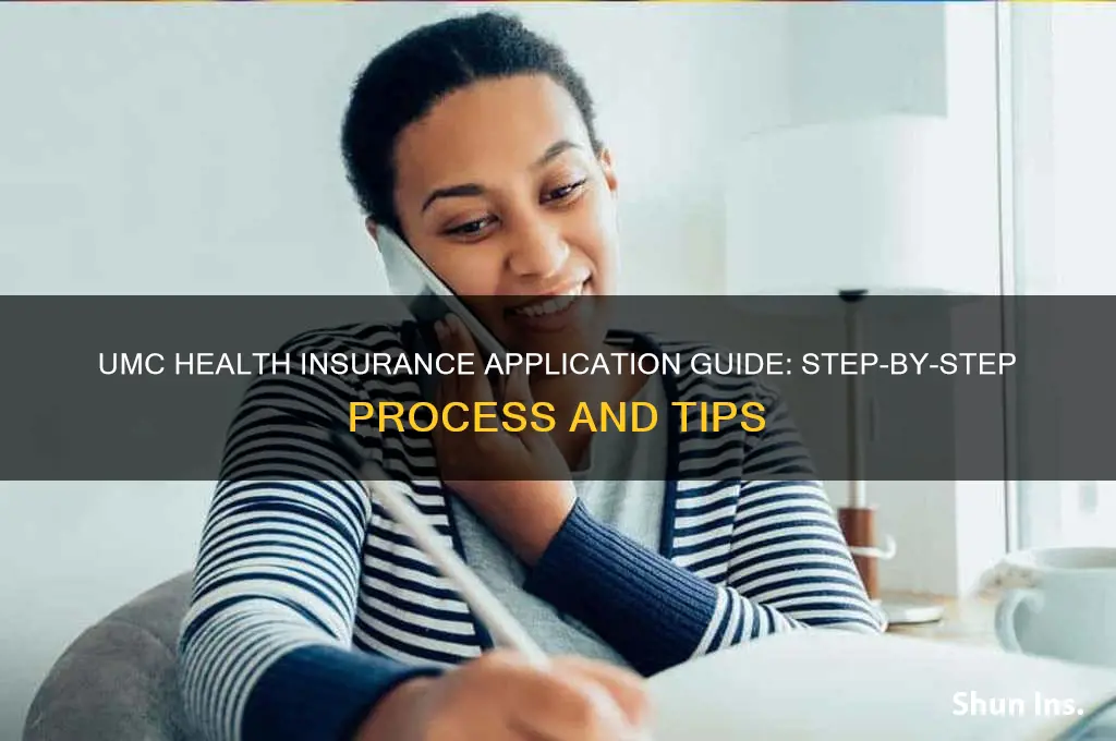 how to apply for health insurance at umc