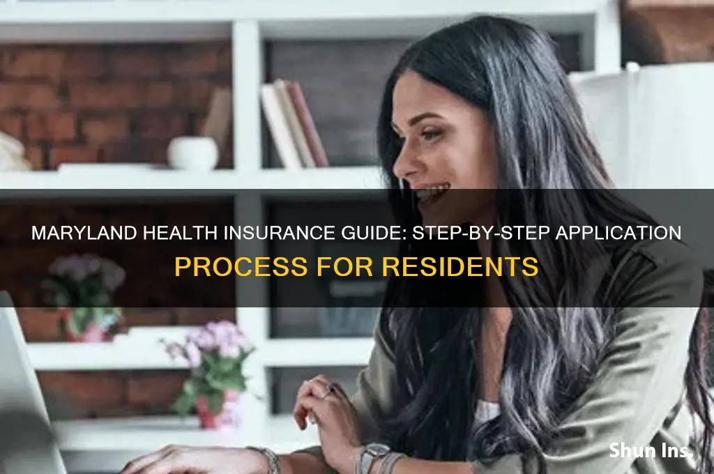 how to apply for health insurance in md