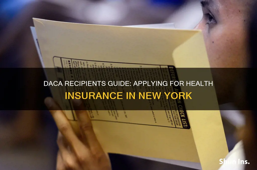 how to apply for health insurance in ny with daca