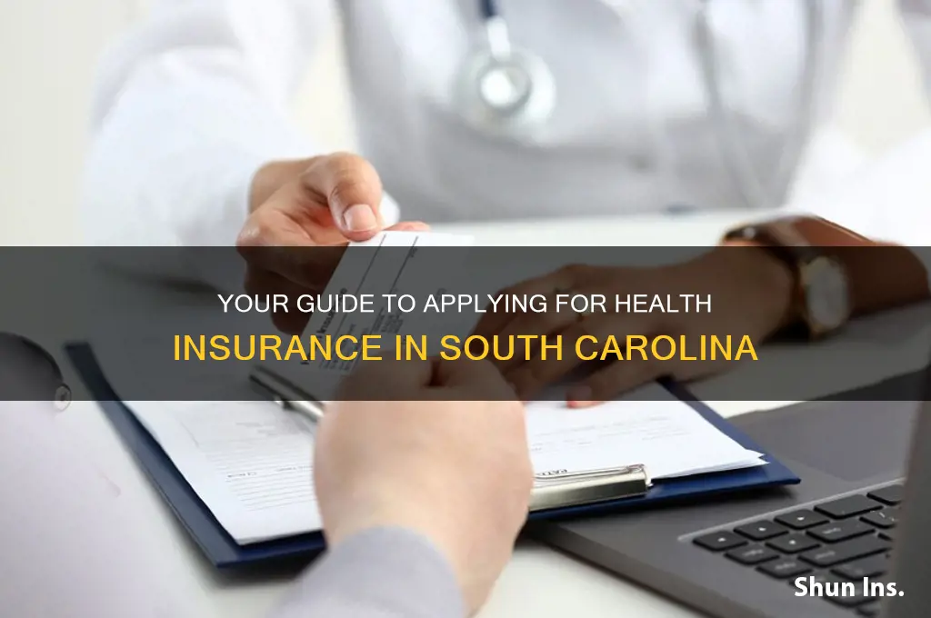 how to apply for health insurance in south carolina