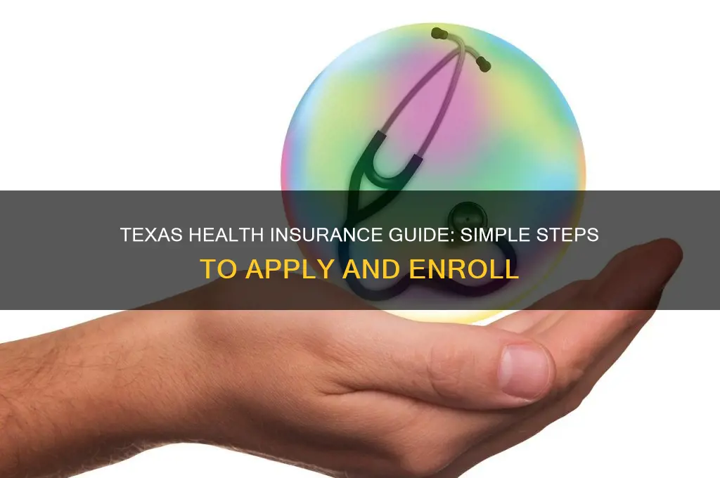 how to apply for health insurance in texas
