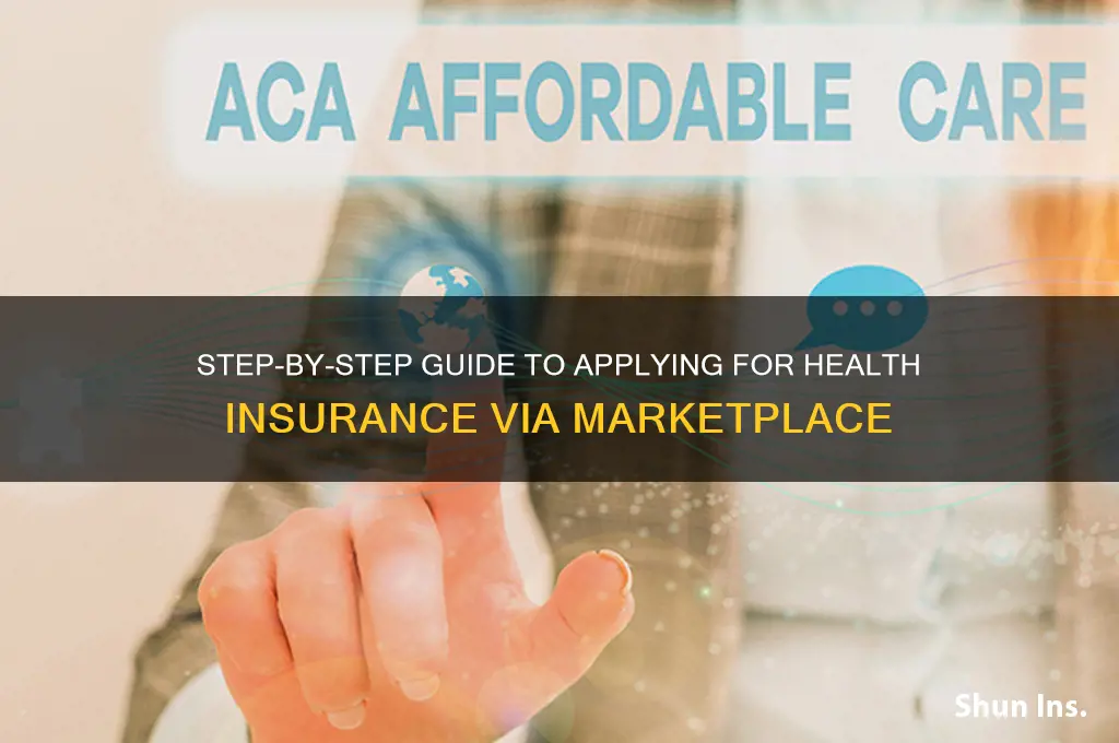 how to apply for health insurance through the marketplace