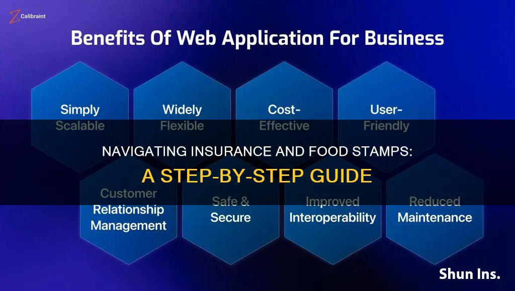 how to apply for insurance and food stamps