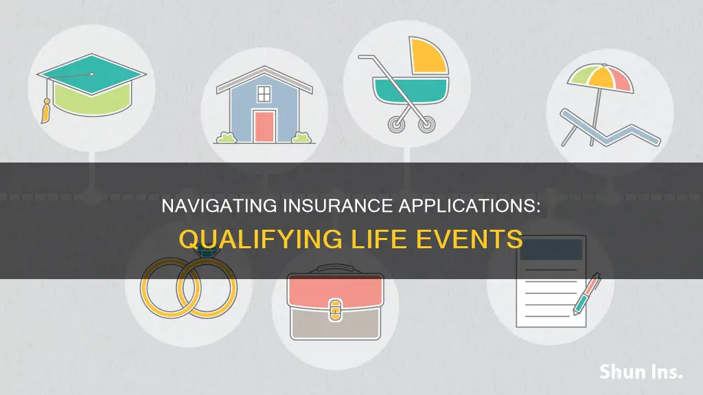 how to apply for insurance with qualifying life event