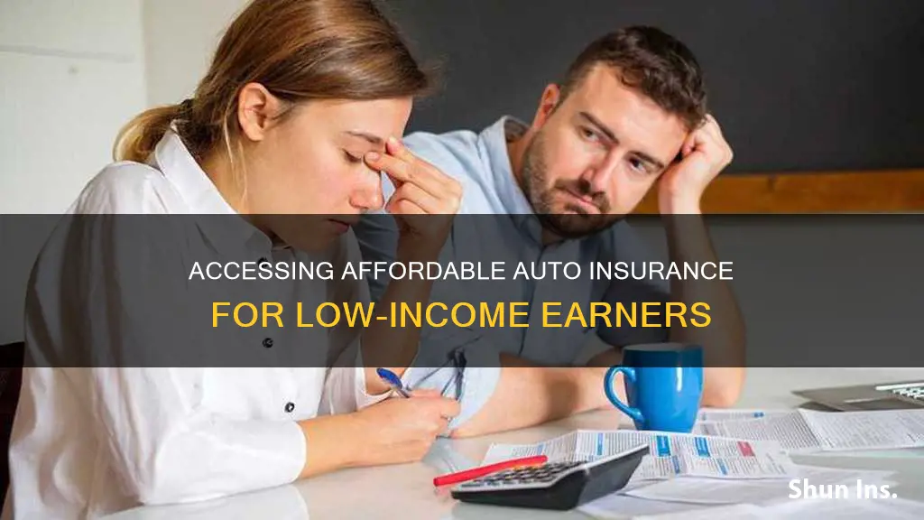 how to apply for low income auto insurance