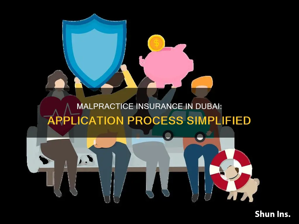 how to apply for malpractice insurance in dubai