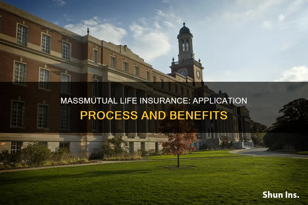 how to apply for massmutual whoe life insurance