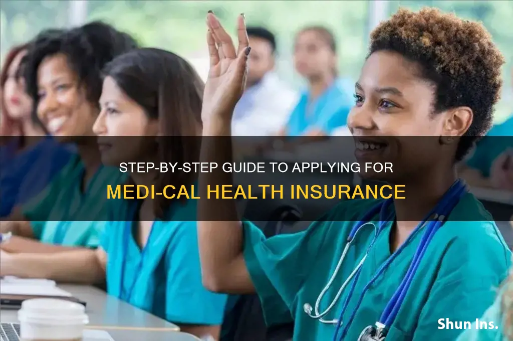 how to apply for med i cal health insurance