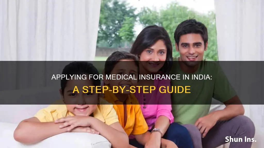 how to apply for medical insurance in india