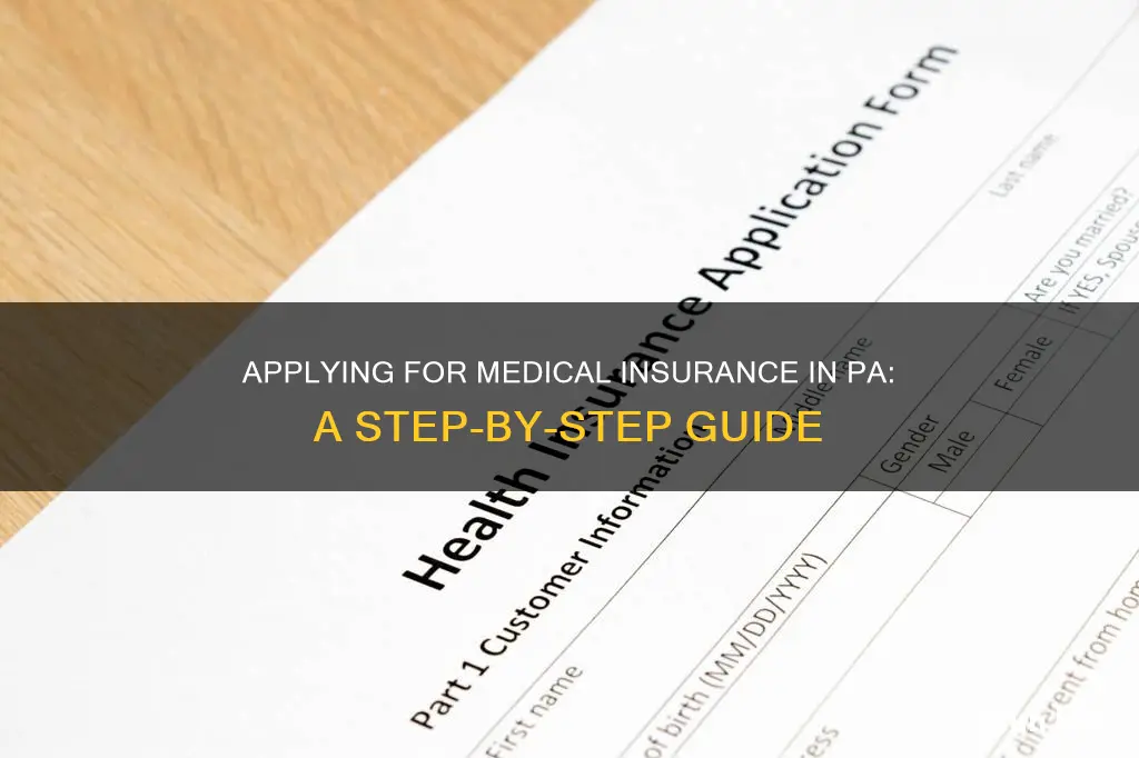 how to apply for medical insurance in pa